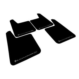 Rally Armor Larger Universal Fitment (No Hardware) Plus Black UR Mud Flap with Grey Logo FITS MF20-URP-BLK/GY