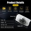 4Pcs Car Door Lights Logo Projector Compatible with LS/ES/is/LX/RX/GS/GX/RC/UX Car
