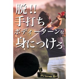 PrimeGolf Practice Equipment Candy Ball Practice Supplies Basics Body Turn Swing Training Equipment (Gray)