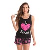 Just Love 100% Cotton Women Sleepwear Tank & Short Pajama