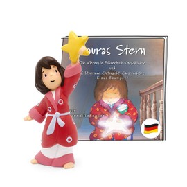 tonies Audio Figure for Toniebox, Laura's Star & Glittering Goodnight Stories, Audio Play with 3 Stories for Children from 5 Years, Playing Time Approx. 58 Minutes