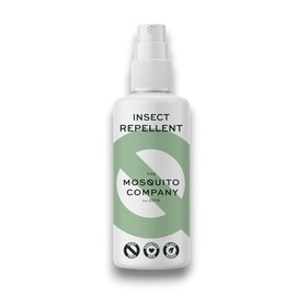 The Mosquito Company, 100ml Travel-Sized Natural DEET Free Formula, Child Friendly, Protects for Up to 8 Hours - Mosquitoes, Midges and Other Biting Insects - Protection for Any Destination.