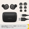 Jabra Elite 5 Wireless Earphones, Bluetooth Titanium Black, Hybrid Active