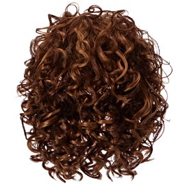Vivica A. Fox HW370-V Synthetic Fiber, 3/4 Half Wig in Color P273033