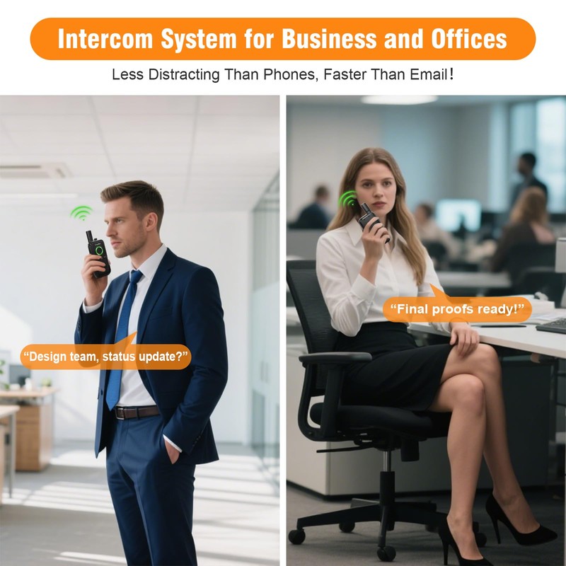 ChunHee Wireless Intercom System for Home Caregiver Pager Intercom for