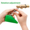 Svauoumu 1/2" Float Valve, 2 Pcs Automatic Brass Float Ball