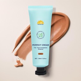 Tinted Sunscreen for Face SPF30+ 100ml Each - Full - Face Complexion Perfector - Sweat - Proof & Moisturizing (Rich)