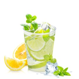 Hejo Pack of 40 Cocktail Cups, 300 ml Plastic Cups, Cocktail Glasses, Reusable Drinking Cups Made of PS Material, Party Cups, Reusable Cups, Cocktail Cups for Party, Wedding