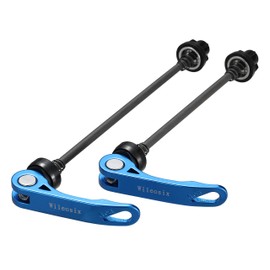 WILEY-001 Quick Release Axle Skewer Set - Front & Rear (Road-Blue)