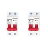 Pack of 2 1000 V DC Circuit Breaker 16 A