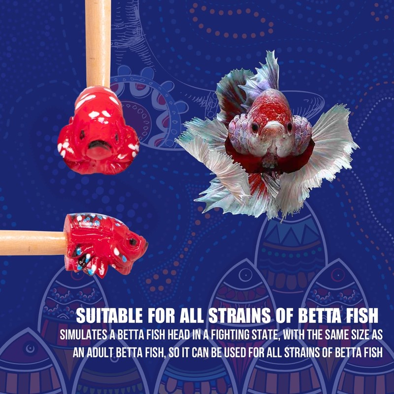 KOIKA Fish Training Stick Toys Fish Tank Decor Betta Training