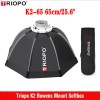 Triopo US TRIOPO K2-65 65cm/25.6'' Quickly Release Bowens Mount Flash