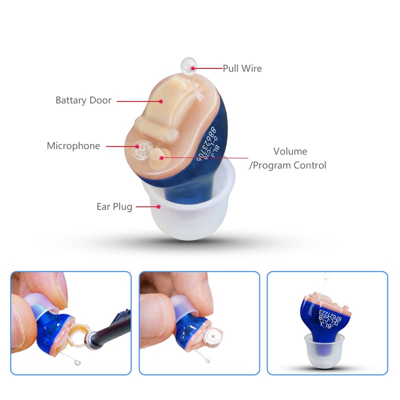 BLJ Hearing Aid for Seniors and Adults with Noise Reduction