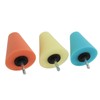 3PCS Hub Conical Polishing Sponge Buffing Foam Pad Wheel Care