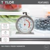 Taylor 5924 Large Dial Kitchen Refrigerator and Freezer Analog Thermometer,
