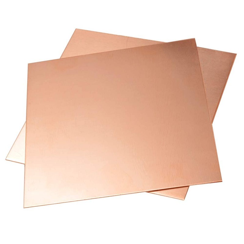 2 Pack 99.9%+ Pure Copper Sheet 4" x 4" 18
