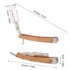 Straight Razor with 10PCS Blades & Storage Bag Shaving Razor