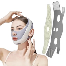 Faja Papada Facial Lifting | 💖 Correa Facial V-Lifting para Mujer,