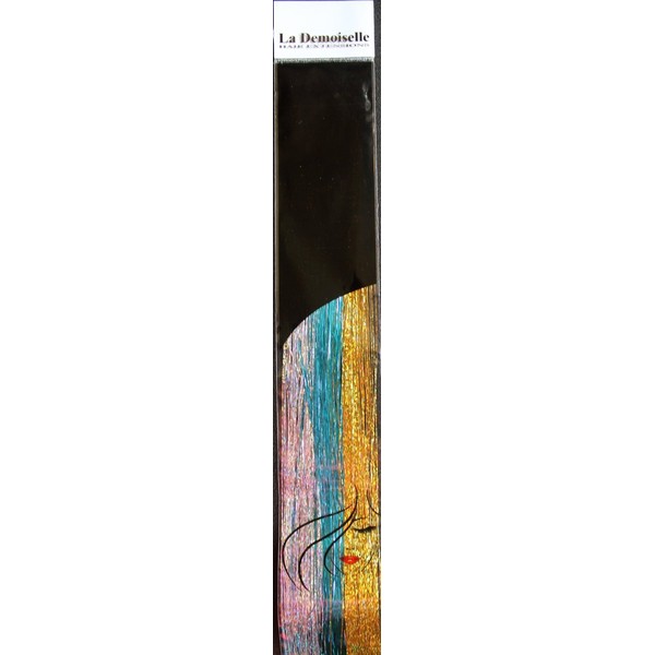 40” Hair Tinsel 300 Strands Three Amazing Colors : Sparkling Silver, Sparkling Gold, Shiny Turquoise Blue