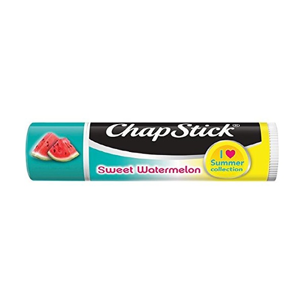 ChapStick Summer Collection Sweet Watermelon, 0.15 oz (Pack of 3)