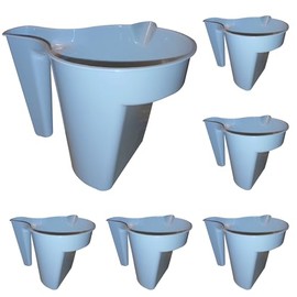 Trim Paint Cup with Handle Holds 16 oz., Great for Paint or Stain Trim Work, Edging, and Touch Ups, 6 Pack