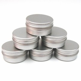5 x Lip Balm Tins 15ml Capacity (Empty) for making own cosmetics/beauty products