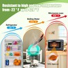 Silicone Stretch Lids for Food Storage in Fridge, Reusable Elastic