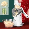 Rotary Cheese Grater Shredder 5-in-1 Tumbling Box Mandoline Vegetable Julienne