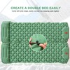 BreezCamp Camping Sleeping Pad, Ultralight Inflatable Mattress with Pillow Built-in
