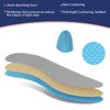 Sintege 3 Pairs Breathable Shoe Insoles Inserts Ultra-Soft Cushioning Walking