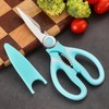 2 Pcs Garden Flower Scissors Pink and Blue