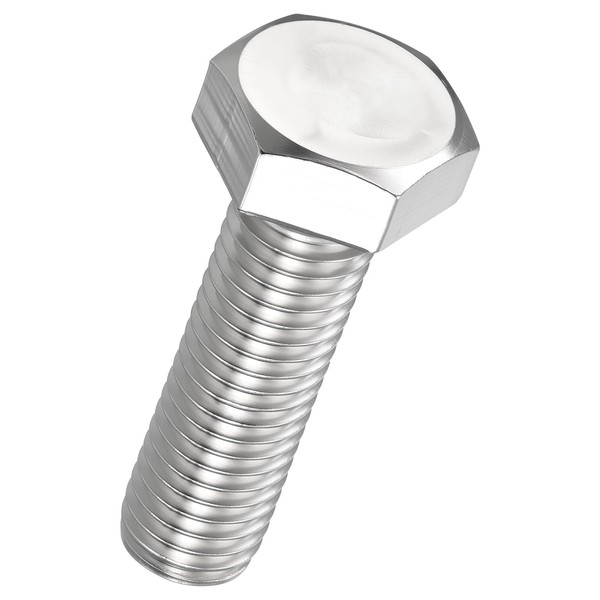 Kozelo 5 Pcs Hex Head Screws Bolts - [M12-1.75x40] 304