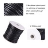 PandaHall 50 Yards/Roll 3mm Korean Waxed Polyester Cord Environmental Waxed