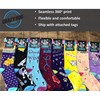 Crazy Dog T-Shirts Women's Send Noods Socks Funny Ramen Lo