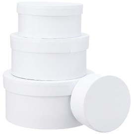 264010 Round Boxes D:8+10+12+14cm H:4+5+6+