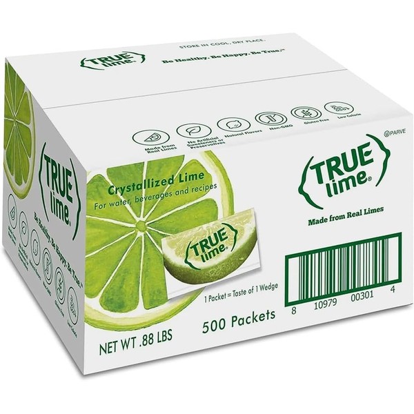True Lime Bulk Pack, 500 Count with BONUS True Citrus Assorted Sample 5-Pack