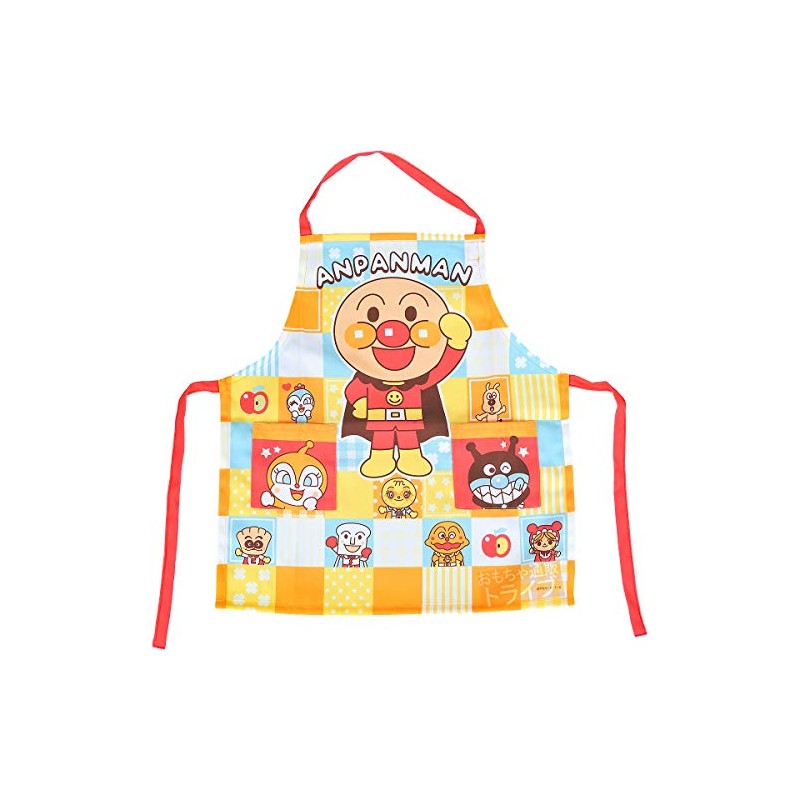 Salonge 02920-18 Children's Apron 43.3 inches (110 cm) Anpanman