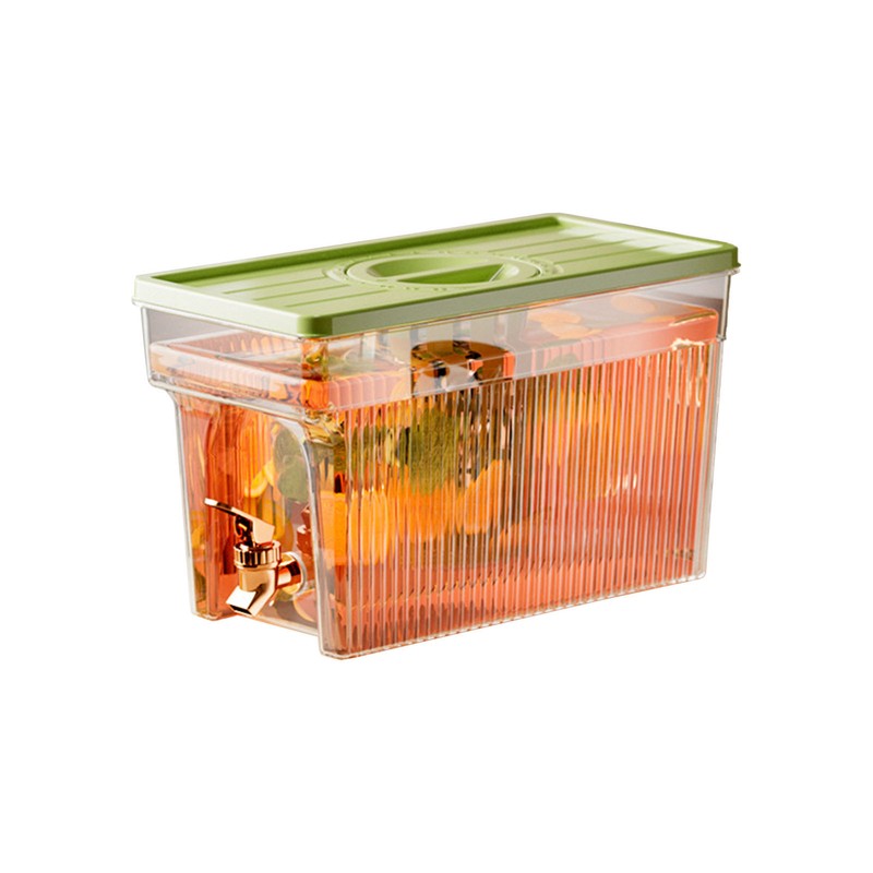 Cold Kettle with Faucet 3L PET Refrigerator Water Filter Dispenser