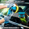 Nichilas Cordless Car Polisher, 6 speeds Brushless Motor Handle Car
