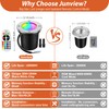 Junview Low Voltage Landscape Lights 10W RGBW Warm White LED