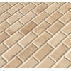 MSI Tuscany Ivory Honed Beveled Travertine Subway Tile for Kitchen