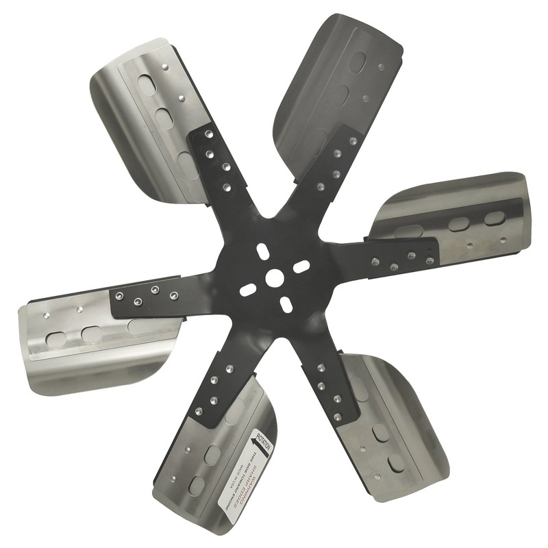 Derale 17618 Heavy Duty Fan Blade Series 1000 18" Stainless