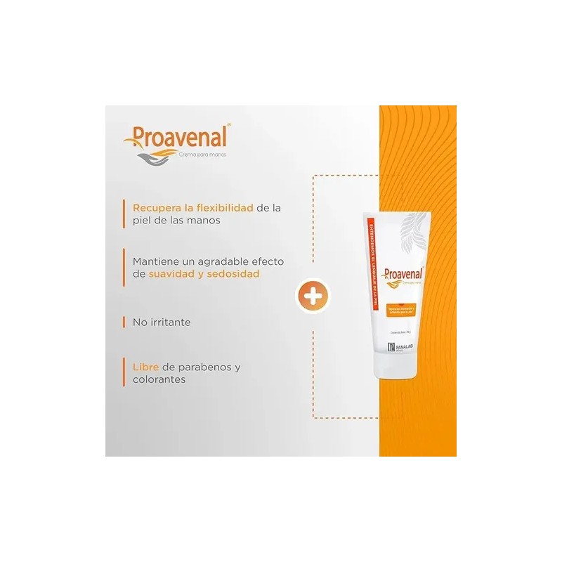 Panalab Proavenal Crema De Manos Hand Cream Intensive Hydration 70g