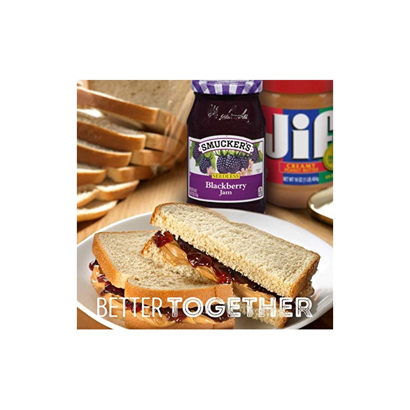 Smucker's Seedless Blackberry Jam, 12 Ounces