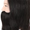 Salon Male Mannequin Head Human Hair Practice Hairdressing Training Head