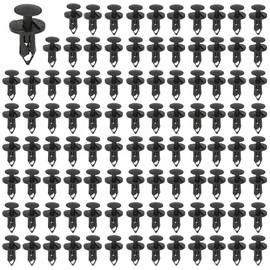 Mounting Clips, 100 Pieces Car Bumper Plastic Rivets, Bumper Expansion Rivets, Body Plastic Rivets, Mounting Clips Car Bumpers, 8 mm Bumper Attachment Clips