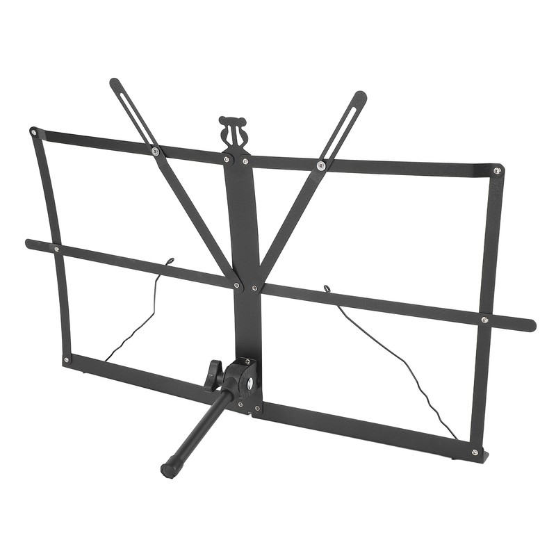 Folding Sheet Music Stand Metal Adjustable Portable Foldable Desktop Table