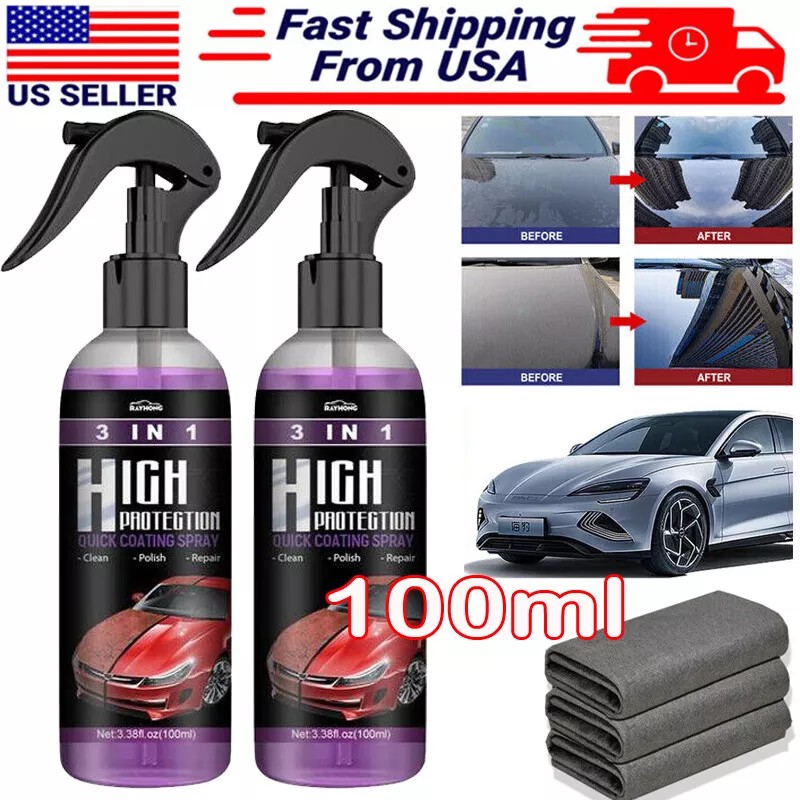 Unbranded 100ML 3 in 1 High Protection Quick Car Coat
