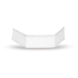VEPATIM 2000 U-Clips Sealing Clips Bag Fasteners 33 mm White Paper