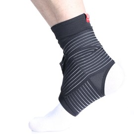 McDavid Fußgelenkstütze 433, Black, XL, 433R